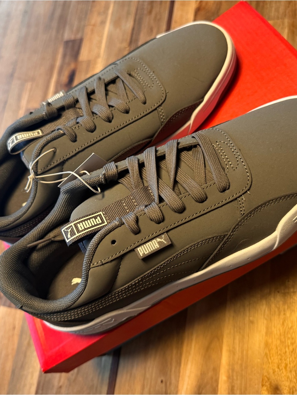 Puma Men’s Skate Sneaker — Gray